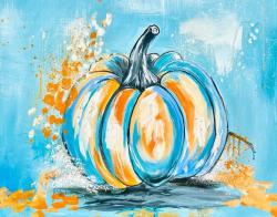 The image for Friday $39: Reservations Required: Harvest Pumpkin in Blues