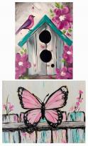 The image for Sunday $37: Reservations Required: Your choice! Birdhouse or Butterfly