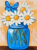 The image for Wednesday $35: Reservations Required: Butterfly and Daisies