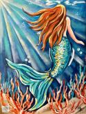 The image for Saturday $39: Reservations Required: Magical Mermaid! Pick your skin tone! ADD GLITTER!