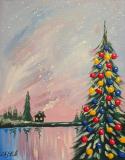 The image for Tuesday $35: Reservations Required: Sunset Christmas Tree