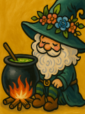 The image for Monday $35: Reservations Required: Gnome Soup! Mmmm...mmmm...good!