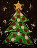 The image for Noon Kids & Teens! Saturday $25: Reservations Required: Christmas Tree! Paint with marshmallows!
