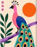 The image for Monday $37: Reservations Required: Colorful Peacock