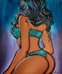 The image for Saturday $39: Reservations Required: Bootylicious! Pick your skin tone & colors! Add glitter!