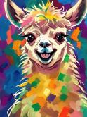The image for Wednesday $35: Reservations Required: Colorful Llama