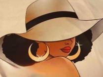 The image for Saturday $39: Reservations Required: Diva in a Fedora! Pick your skin tone! Add gold paint!