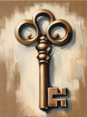 The image for Monday $35: Reservations Required: Brass Key on Beige