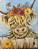 The image for Thursday $35: Reservations Required: Highland Cow in Fall