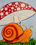The image for Tuesday $37: Reservations Required: Snail with a Mushroom