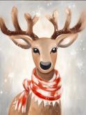 The image for Wednesday $35: Reservations Required: Deer in a Scarf