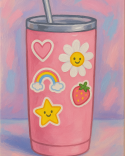 The image for Noon Kids & Teens! Saturday $25: Reservations Required: Cup with Stickers! Design your own!