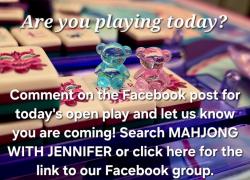 The image for Sundayπ Mahjong FREE Open Play! π 5pm to 7pm π Doors open at 4:45