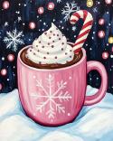 The image for Thursday $35: Reservations Required: Peppermint Hot Chocolate! Pick your colors!