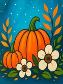 The image for Sunday $35: Reservations Required: ALL AGES! Pumpkins and Flowers