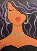 The image for Friday $41: Reservations Required: Little Black Dress! Pick your skin tone and colors! Add glitter!