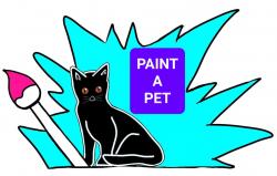 The image for Sunday $45: Reservations Required: PAINT A PET! Click for important details! Sign up by 12/12!