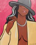 The image for Saturday $41: Reservations Required: Boss Lady! Pick your skin tone & colors! Add glitter!