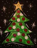 The image for Noon Kids & Teens! Saturday $25: Reservations Required: Christmas Tree! Paint with marshmallows!?!