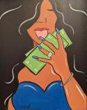 The image for Friday $41: Reservations Required: Get Money! Pick your skin tone & colors! Add glitter!