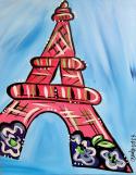 The image for Noon Kid's Class! Saturday $25: Reservations Required: Eiffel Tower
