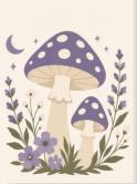 The image for Thursday $37: Reservations Required: Lavendar Mushrooms
