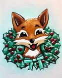 The image for Wednesday $35: Reservations Required: Sweet Fox in a Wreath