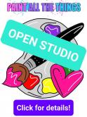 The image for Fri. $46 Reservations Req'd: OPEN STUDIO! Paint any of our new paintings as an independent study!