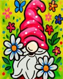 The image for Thursday $35: Reservations Required: Gnome with Funky Flowers