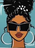 The image for Saturday $39: Reservations Required: Diva in Dior! Pick your skin tone and colors! Add glitter!